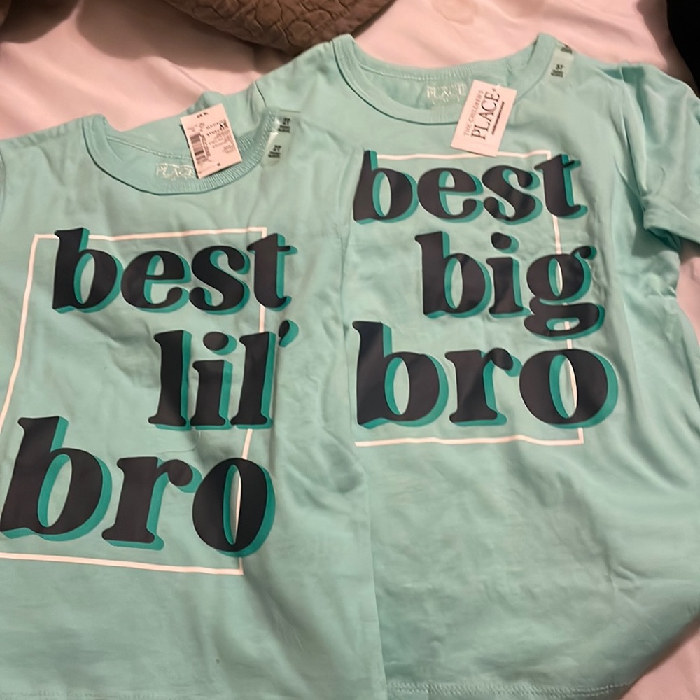 The children’s place best lil bro best big bro 2T 5T